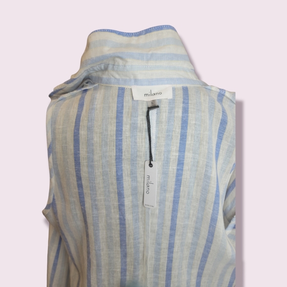 Milano Sleeves Button Down Top - Picture 11 of 12